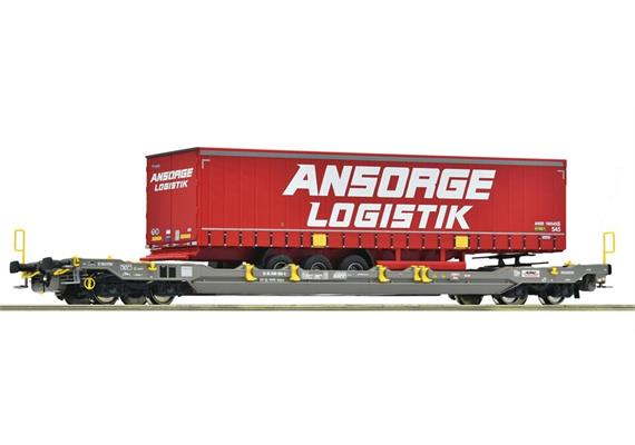 Roco 6600222 Taschenwg. T5 Hupac+Ansorge Logistic