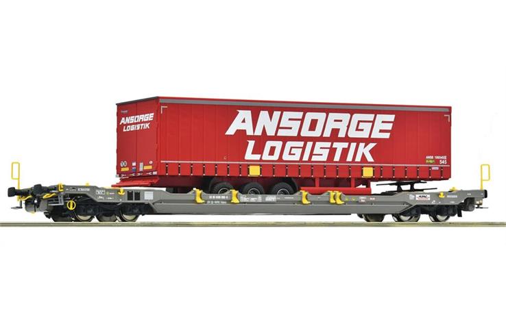 Roco 6600222 Taschenwg. T5 Hupac+Ansorge Logistic
