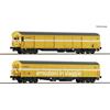 Roco 6600243 2er Set Postwagen Post gelb
