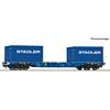 Roco 6600500 Containertragwagen, Stadler Rail, H0