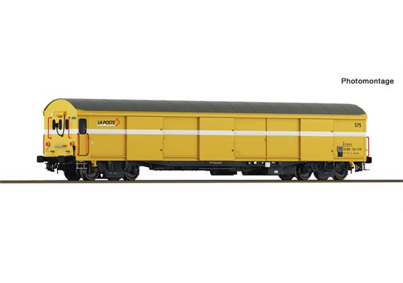 Roco 6620244 Postwagen Post gelb AC + Schlusslicht