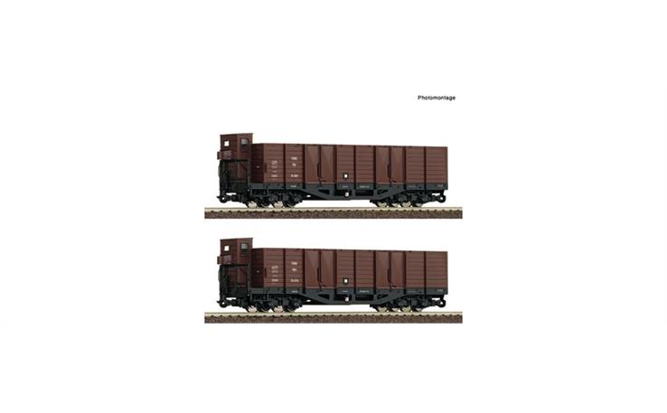 Roco 6640004 2er Set off. Gueterwag. ÖBB