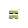 Roco 6680011 2er Set Schiebeplanenwag. GATX