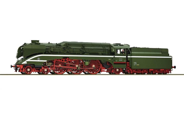 Roco 7110006 Dampflok 18 201 Kohle DR Snd.