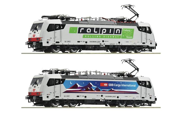 Roco 7500035 E-Lok BR 186 Monte Olimpino SBB Cargo Int., H0 DC