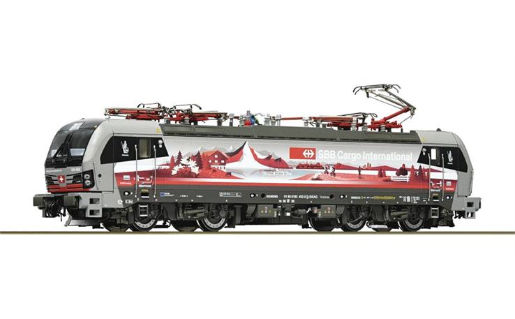 Roco 7500073 E-Lok BR 193 Schweizpiercer SBB Cargo Int., H0 DC Analog