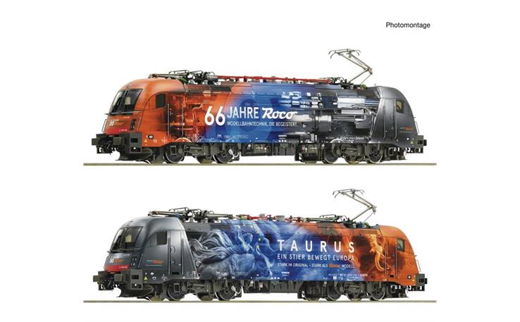 Roco 7500103 E-Lok Rh 1216 006-7 "66 Jahre ROCO", ÖBB, H0 DC