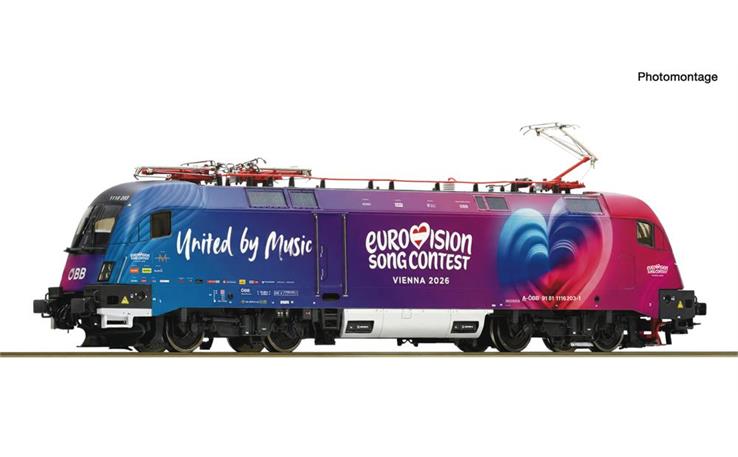 Roco 7500240 E-Lok Rh 1116 "ESC 2026" ÖBB, H0 DC