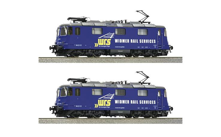 Roco 7510045 2-tlg. Set: E-Loks Re 421 373-2 und 421 381-5 WRS, H0 DC Digital Sound