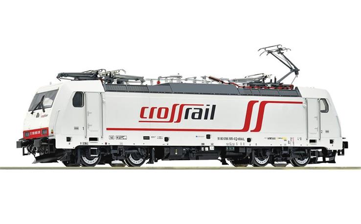 Roco 7510099 E-Lok BR 186 Crossrail, H0 DC Digital Sound