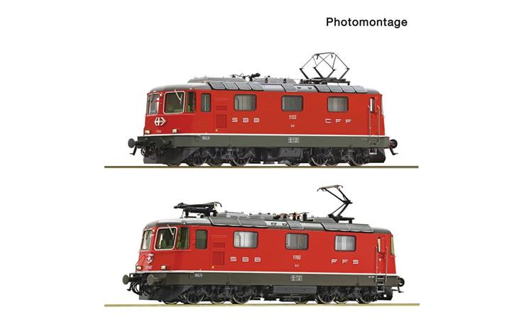 Roco 7510127 E-Lok Set Re 4/4 II 11133 und Re 4/4 II 11192 SBB, H0 AC Digital Sound