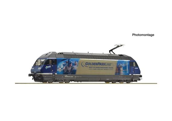 Roco 7510172 E-Lok Re 465 Goldenpass BLS, H0 DC Digital Sound