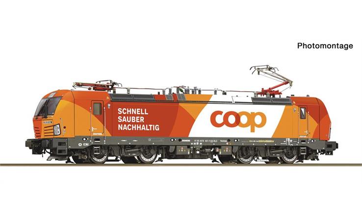 Roco 7510175 E-Lok Re 476 457-7 Coop railCare, H0 DC Digital Sound