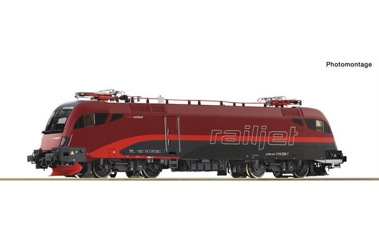 Roco 7510208 E-Lok Rh 1116 Railjet ÖBB, H0 DC Digital Sound