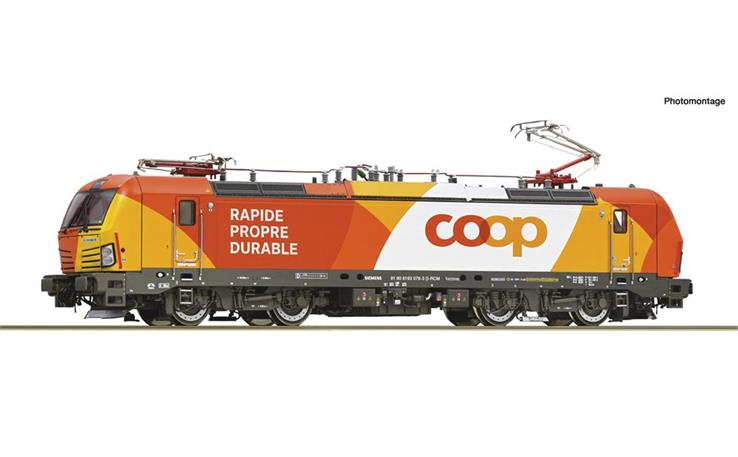 Roco 7510237 E-Lok BR 193 084-1 Coop railCare, H0 DC Digital Sound