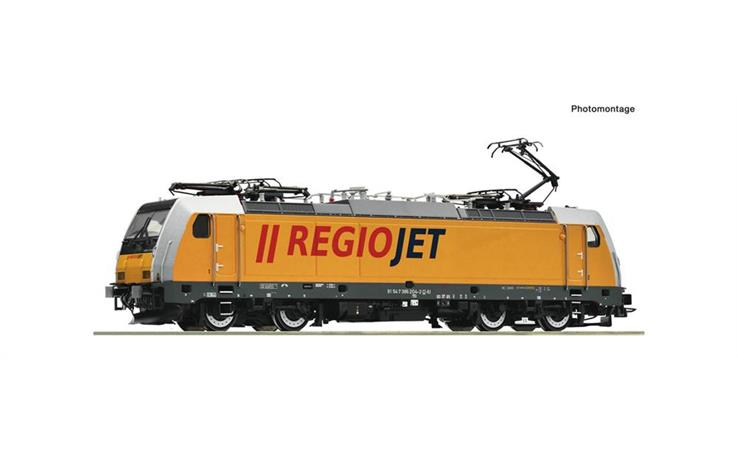 Roco 7520102 E-Lok BR 386 Regiojet AC-Snd.