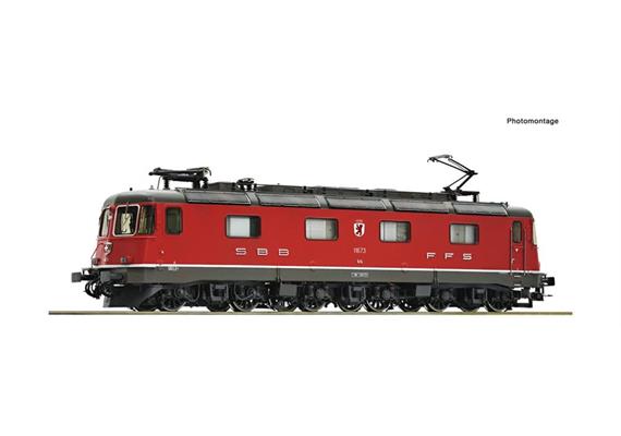 Roco 7520105 E-Lok Re 6/6 rot "Cham" SBB, H0 AC Digital Sound
