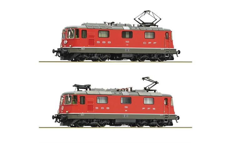 Roco 7520127 E-Lok Set Re 4/4 II 11133 und Re 4/4 II 11192 SBB, H0 AC Digital Sound