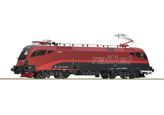 Roco 7520208 E-Lok Rh 1116 Railjet ÖBB, H0 AC Digital Sound