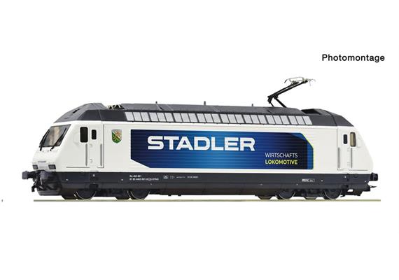 Roco 7520270 E-Lok Re 460 Stadler Rail BLS, H0 AC Digital Sound
