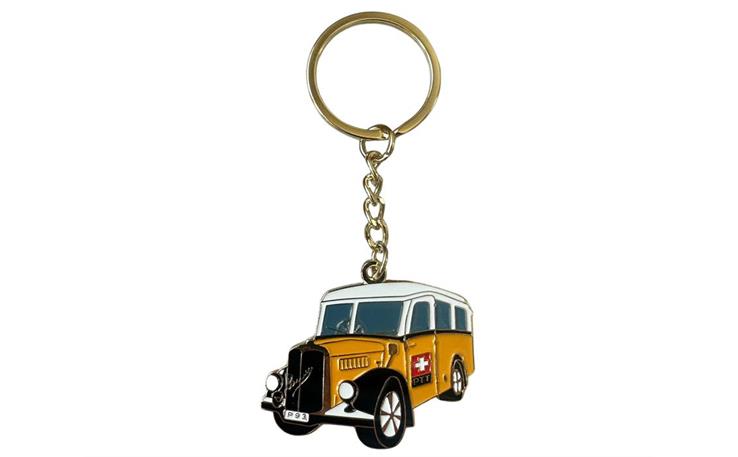 Schlüsselanhänger alter Saurer Postbus