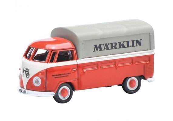 Schuco 26203 Volkswagen / VW T1 Pritsche/Plane "Märklin" 1/87