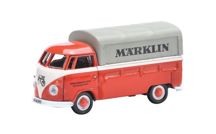 Schuco 26203 Volkswagen / VW T1 Pritsche/Plane "Märklin" 1/87