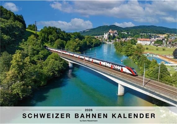 Schweizer Bahnen – Kalender 2026