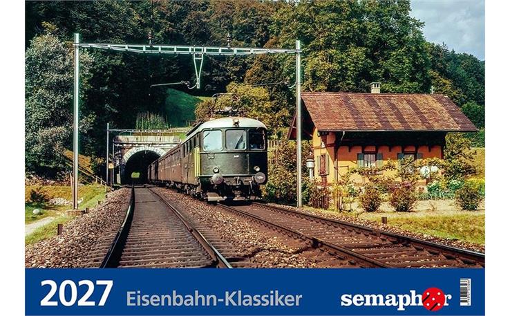 Semaphor Kalender "Eisenbahn-Klassiker 2027"