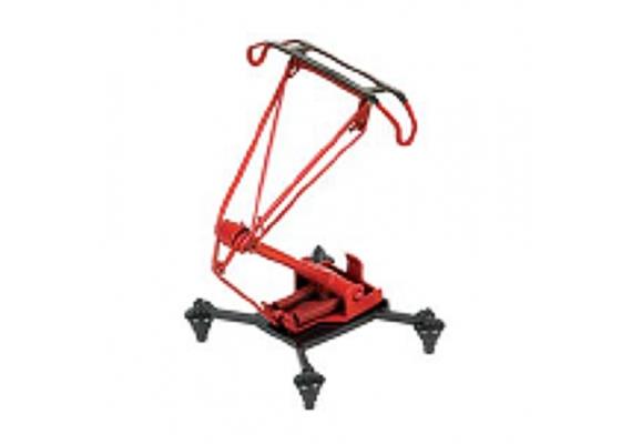 Sommerfeldt 765 Einholmstromabnehmer SBS 81 rot lackiert