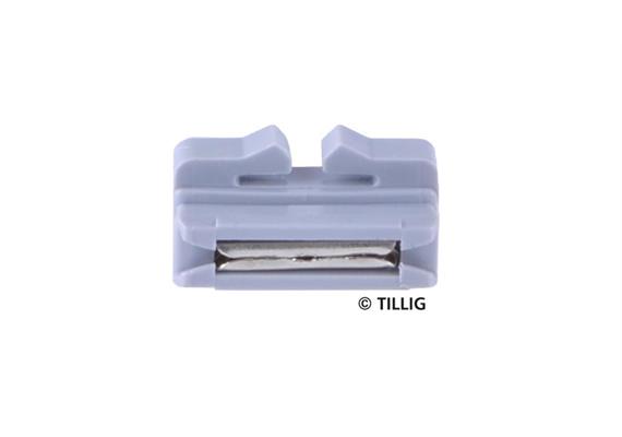 Tillig 396942 Bettungsgleis halbe Schienenverbinder für Bettungsweiche