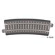 Tillig 83707 Bettungsgleis grau Gleisstück R22, Gebogenes Gleis R353 mm / 15°