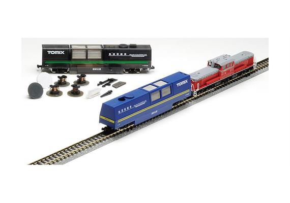Tomix 6425 Track Cleaning Car (blue) - Schienenputzwagen, Spur N
