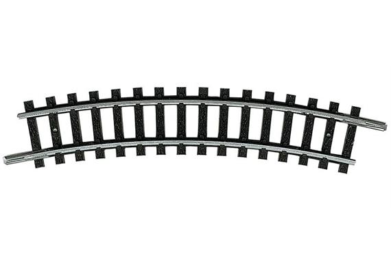 Trix 14914 Gleis geb R1 24 Gr.