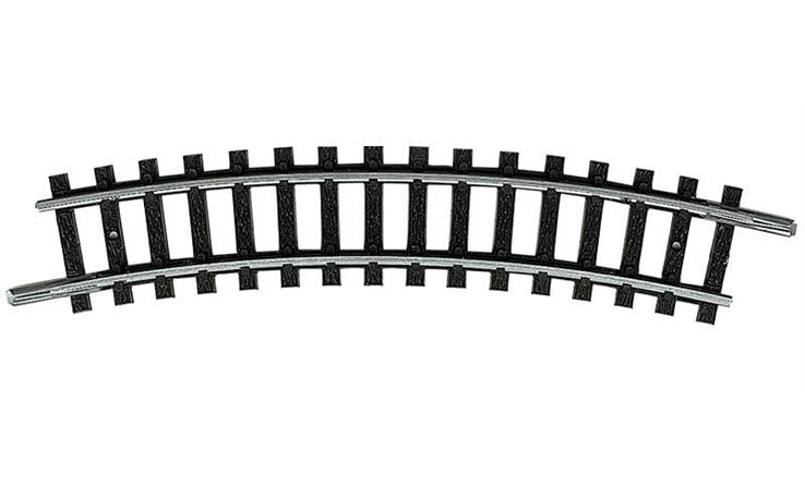 Trix 14914 Gleis geb R1 24 Gr.