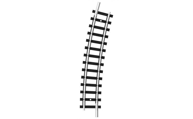 Trix 14921 Gebogenes Gleis R2b 295.4 mm 15 Grad, Spur N