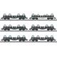 Trix 15080 Güterwagen-Set "Coil-Transport" 6-tlg AAE, Spur N