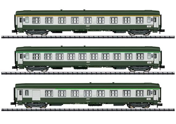 Trix 15372 Schnellzugwagen-Set 3-tlg "Orient-Express" SNCF, Spur N