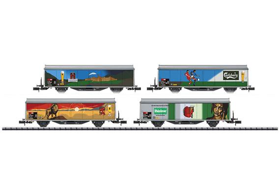 Trix 15610 Schiebewandwagen-Set 2- tlg Hbils-vy, SBB, Spur N
