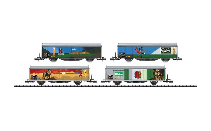 Trix 15610 Schiebewandwagen-Set 2- tlg Hbils-vy, SBB, Spur N