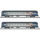 Trix 18211 Schnellzugwagen-Set "Croisière" 2-tlg SNCF, Spur N