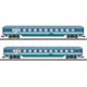 Trix 18255 Nachtschnellzug EC Venezia 2-tlg FS, Spur N