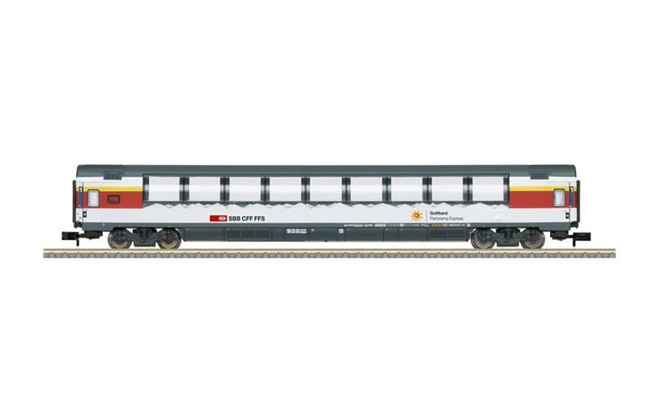 Trix 18622 EuroCity Panoramawagen SRm SBB, Spur N