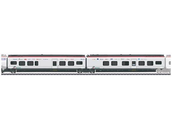 Trix 23284 Ergänzungswagen-Set 1 zum RABe 501 Giruno "Schweiz/Italien" SBB, H0 DC