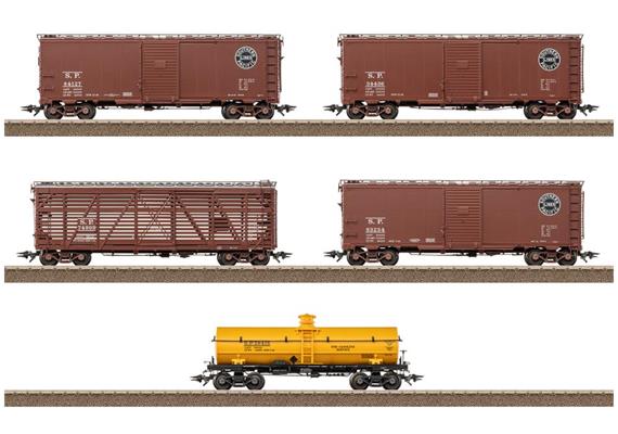 Trix 24915 Güterwagen-Set 5-tlg Southern Pacific, H0 DC