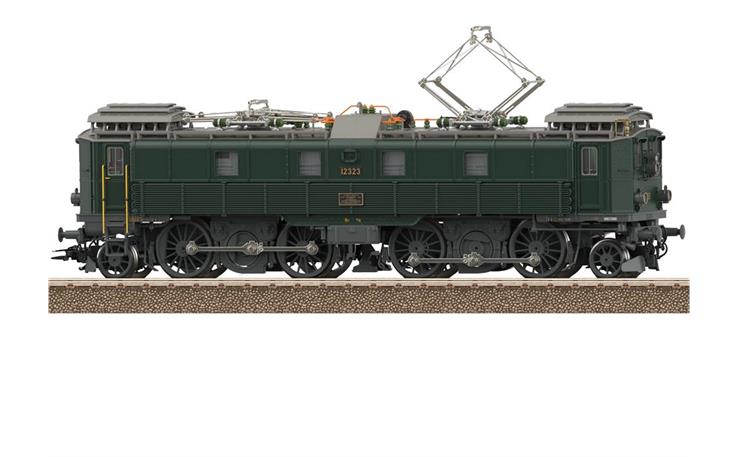 Trix 25513 E-Lok Serie Be 4/6 grün SBB, H0 DC Digital Sound