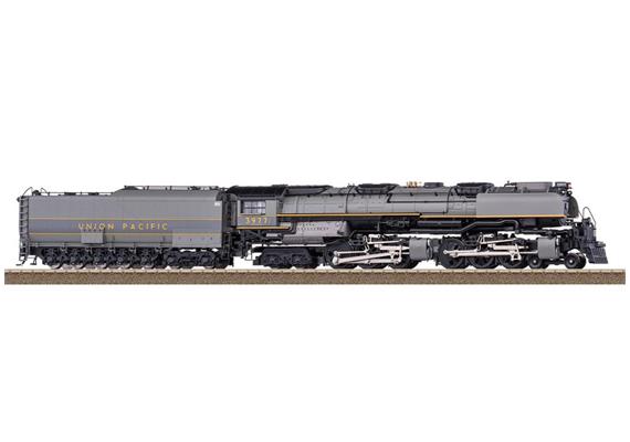 Trix 25913 Güterzug-Dampflok Challenger UP grau, H0 DC Digital Sound