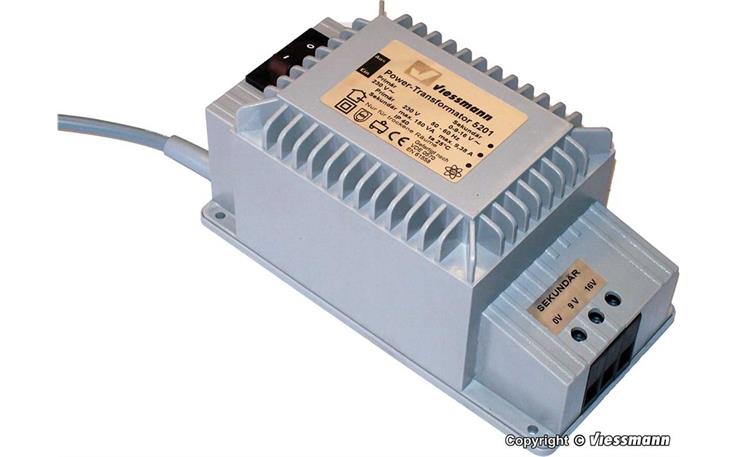 Viessmann 05201 Power-Transformator 16 V, 150 VA, Spur H0, TT, N