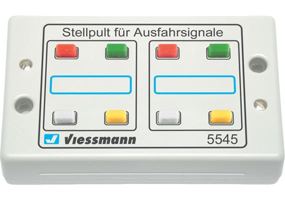 Viessmann 05545 Tasten-Stellpult für Ausfahrsignale