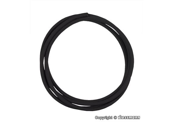 Viessmann 06816 Schrumpfschlauch schwarz, 40 cm, Innendurchmesser 1,2 mm